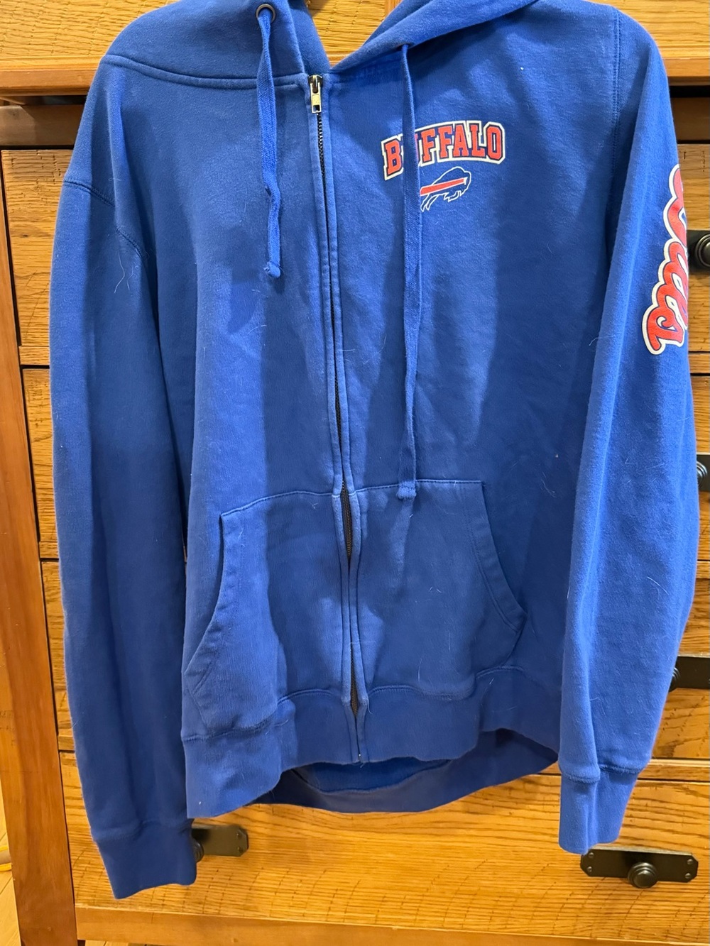 Buffalo Blue Full‑Zip Hoodie Jacket